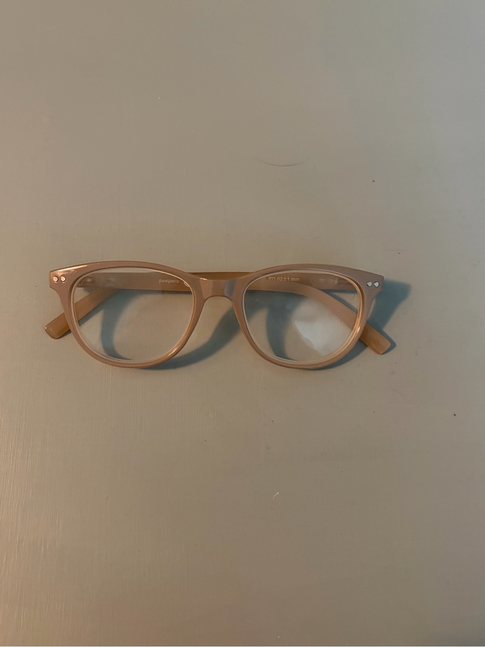 Peepers Beige Eyewear Readers 1.50 - Classic Round Style